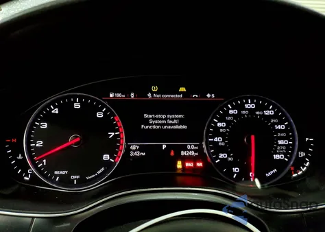 2016 Audi A6 Prestige z USA, uszkodzony, nr VIN WAUHGAFC1GN163515